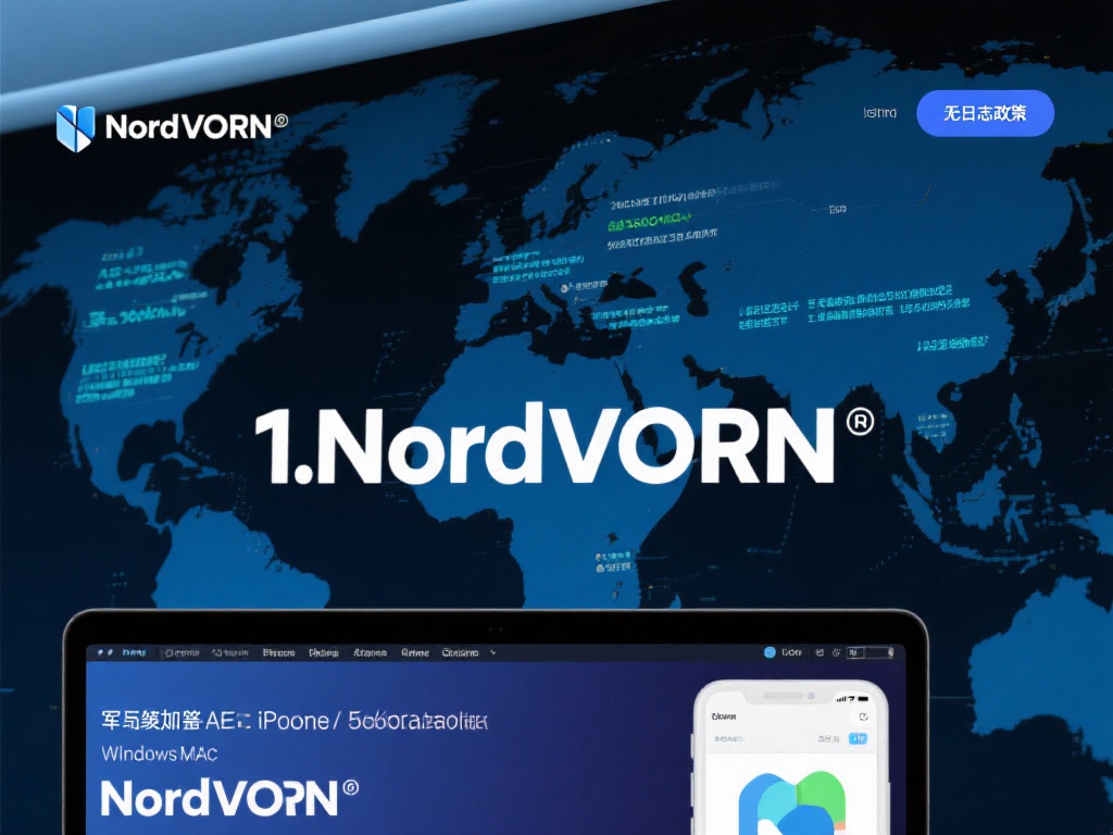 1.&nbsp;NordVPN：高等级加密与全球覆盖
No