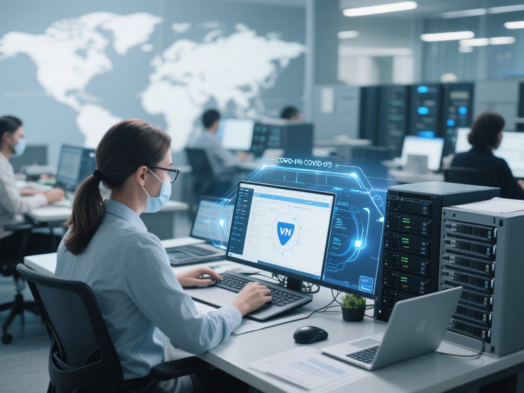 企业远程办公的有效助力
在现代企业中，远程办公已